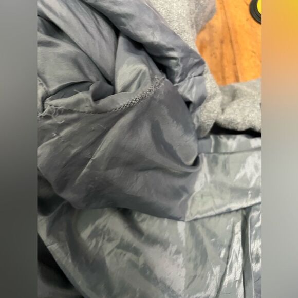 New look grey pea coat - Picture 6 of 11